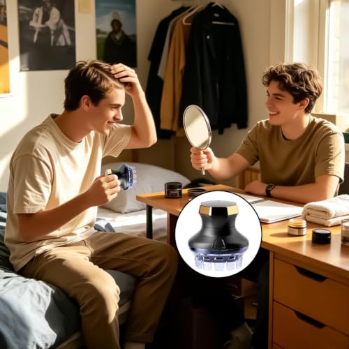 Recortadora de barba recargable y kit automático para un corte de pelo preciso en el hogar 2