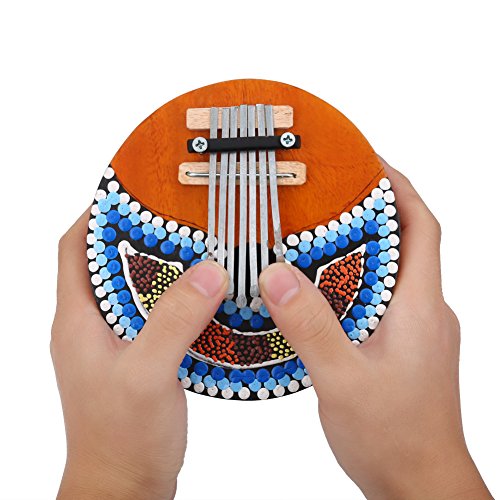 Pouce Piano, 7 Clé Portable Pouce Doigt Piano Instrument de Musique pour Enfants Adulte - Les Beatles, Paul McCartney, John Lennon, RIngo Starr, George Harrison Pouce Piano, 7 Clé Portable Pouce Doigt Piano Instrument de Musique pour Enfants Adulte – Image 7
