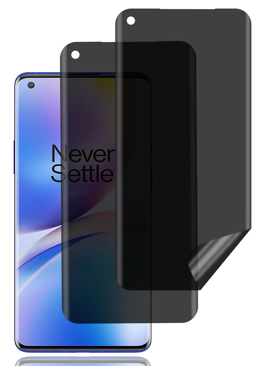 Arrivly Pellicola Protettiva Anti Spia Per Samsung Cover Protezione Privacy Schermo Senza Bolle TPU Anti-Spy Pellicola [Non Vetro Temperato] Privacy - Foto 10