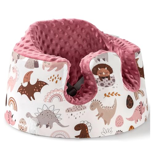 Image of Seat Cover Compatible with Bumbo and Nuby Seat, Booster Seats Accessories, Soft Breathable Cover for Baby Girl Boy, Cover Only