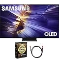 Samsung 55 inch OLED 4K S90F Vision AI Smart TV (2025) (Renewed) Bundle with Deco Gear 6FT HDMI 2.0 Cable and CPS Exclusive 26 Month Protection Pack (BEACH-CPS-26M2000)