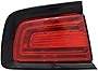 TYC Left Tail Light Assembly Compatible with 2011-2014 Dodge Charger