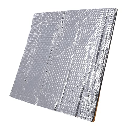 MUCKLILY 3d Printer Shock Absorption Insulation Mat Waterproof 300x300x10mm Heated Bed with Adhesive Backing Insulation 