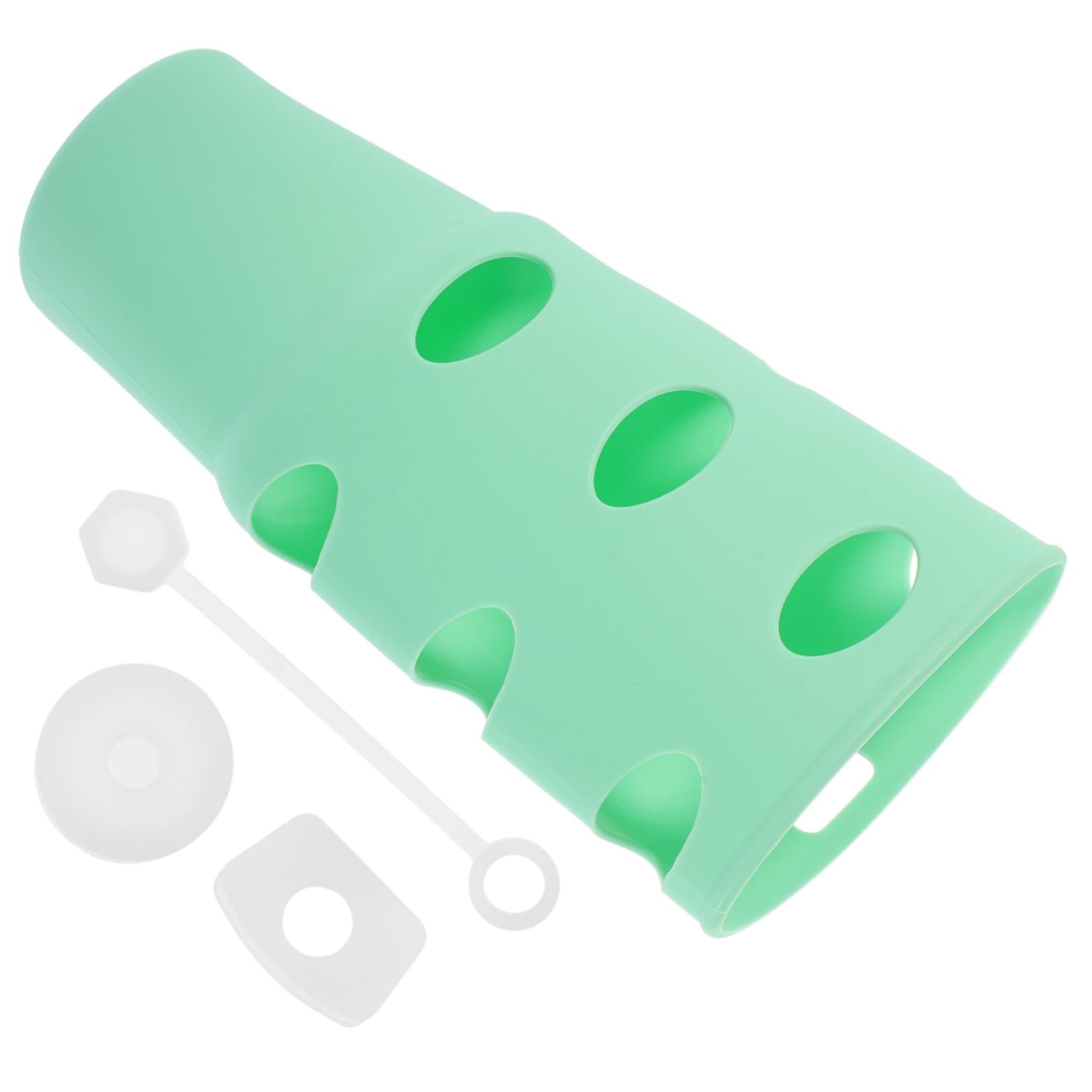 BESPORTBLE Cubierta Protectora De La Taza Suministros De Botella Funda Antideslizante Para Botella Protector De Fondo De Botella De Silicona Bota De Botella De Agua Gel De Sílice