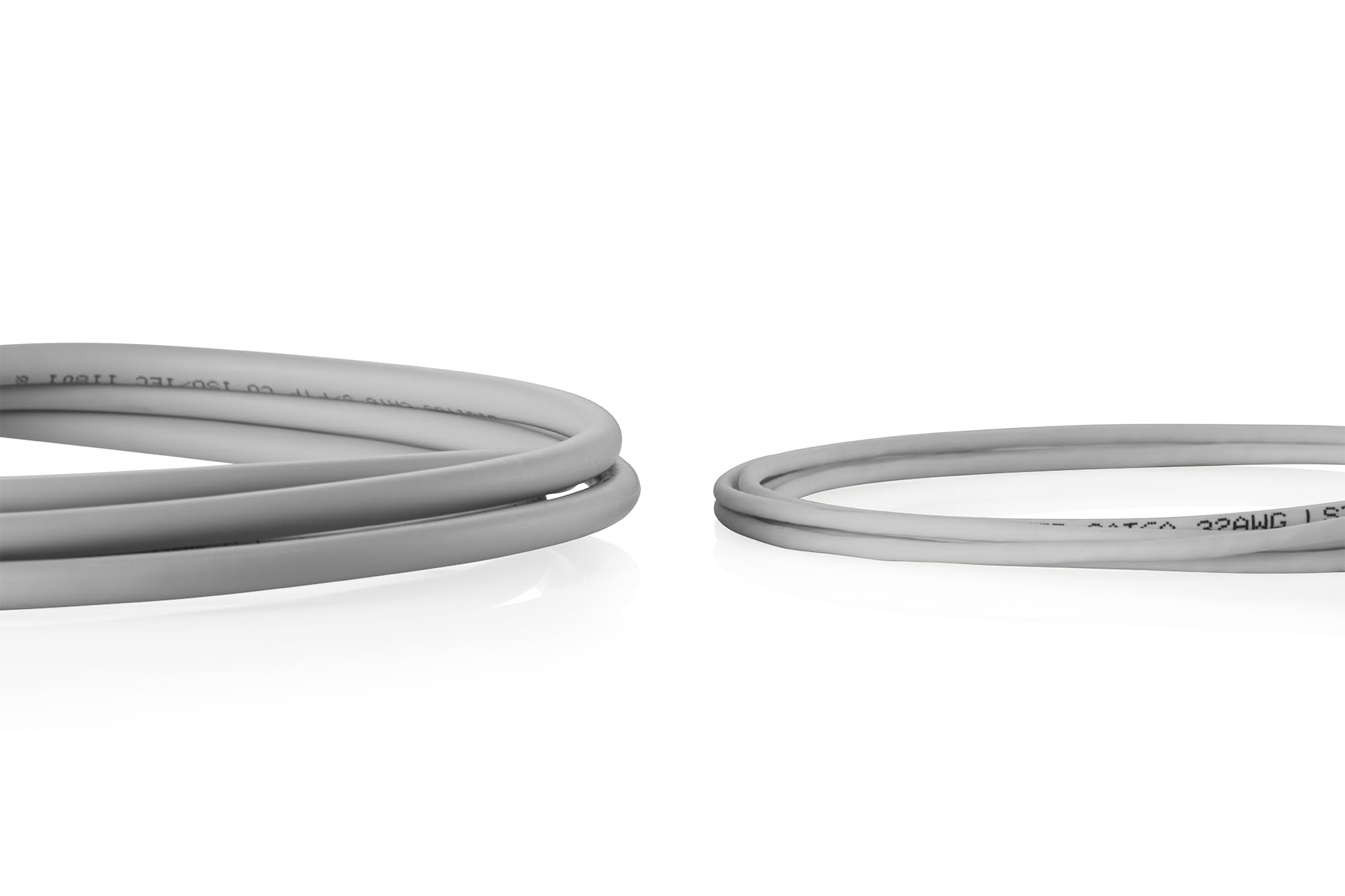 DIGITUS Cavo LAN Cat 6 – 2,0 m – 1 Gbit/s – 10 pezzi – U-UTP non schermato – Slim AWG 32/7 – PoE+ – LSZH – 250 MHz – Cavo di rete RJ45 – Grigio