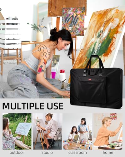 Nicpro MG072 Large Art Portfolio Bag 35 X 43 Inches Waterproof Nylon Artist Storage Case thumb #6