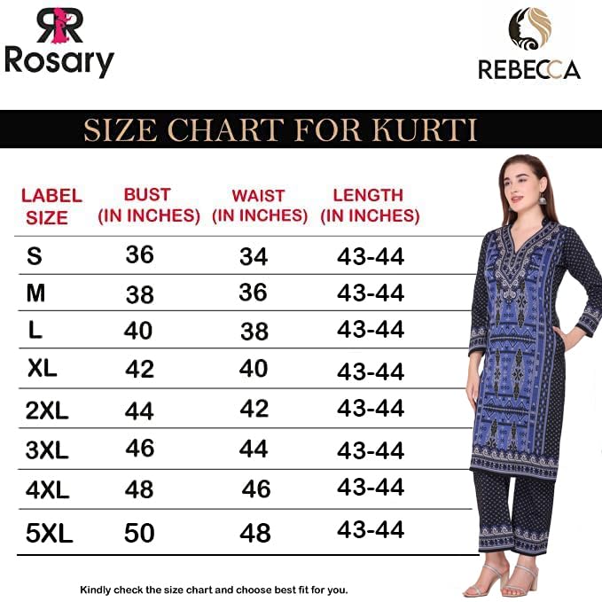 Image of Rosary Women's Winter Wear Solid Woolen Warm Straight Kurti with 2 Side Pockets