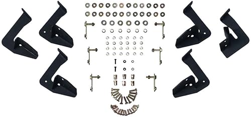 Miniatura 6 de Westin 56-113352 HDX - Barras de paso de acero inoxidable para F-250 F-350 F-450 F-550 Super Duty Crew Cab 1999-2016, par negro texturizado