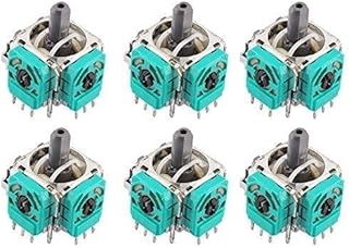 Zerone Módulo de substituição de sensor analógico 3D Joystick Axis, peças de reposição para joystick analógico para reparo de controle de console de jogos Xbox One (pacote com 6)  