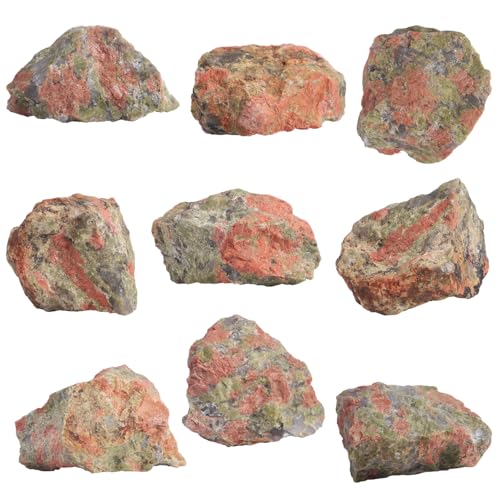 1LB Unakite Raw Crystals and Healing...