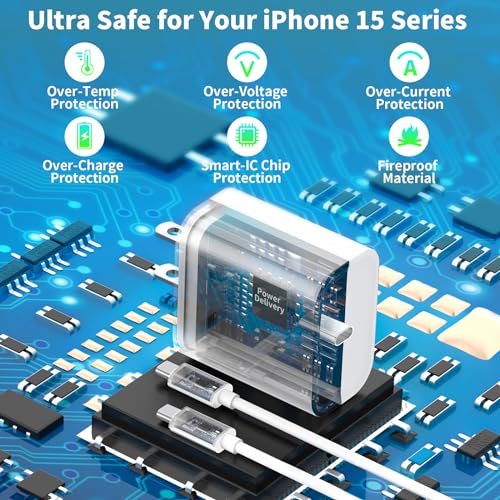image for 【MFi Certified】iPhone 15 Charger Fast Charging, Stuffcool 2Pack 20