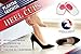 Gel Heel Pads for Shoes, Plantar Fasciitis Heel Cups for Pain Relief, Silicone Cushions for Bone Spur Relief, Protector Insoles, Sore Heal Bruised Feet, Shoe Inserts for Women & Men (LARGE 3 PAIRS)