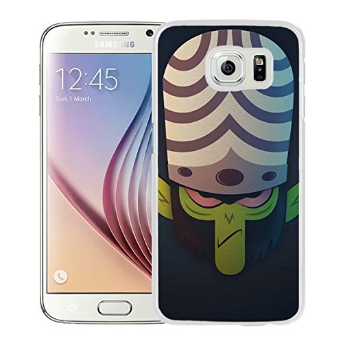 Galaxy S6 Case,Mojo Jojo Powerpuff Girls White Samsung Galaxy S6 Shell Case,Luxury Design
