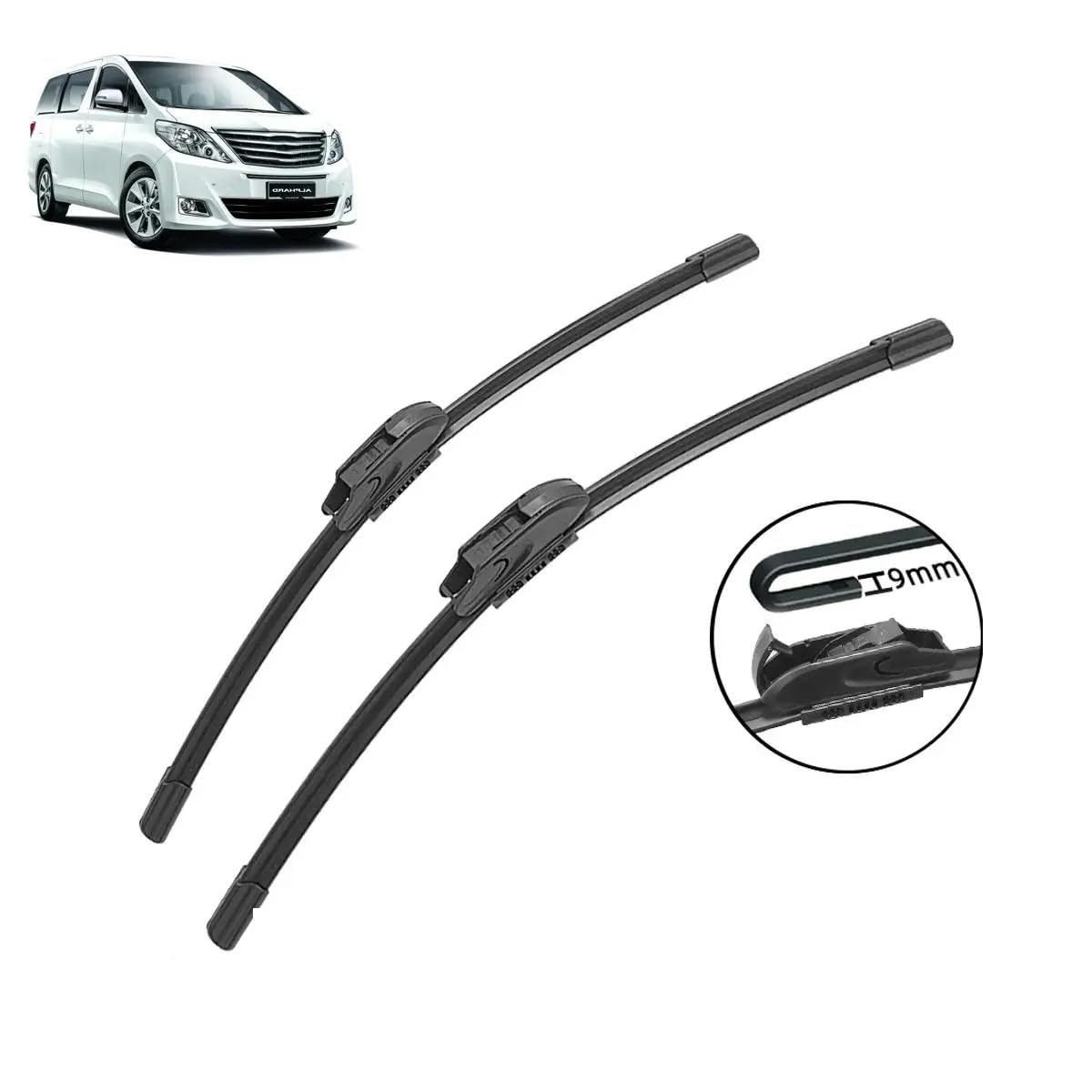 Wycieraczki samochodowe Pasuje Do To&yota Zestawu Piór Wycieraczek(4 PCS)