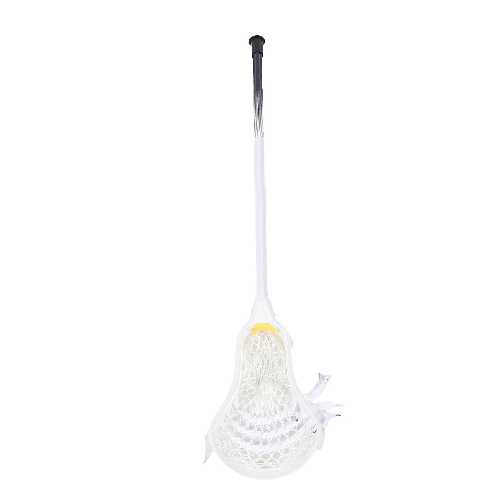 Lacrosse-Stick für Kleinkinder, Lustiges Spielzeug mit Robustem Design aus Aluminiumlegierung für das Training Junger Spieler, 24 Zoll (Weiß)