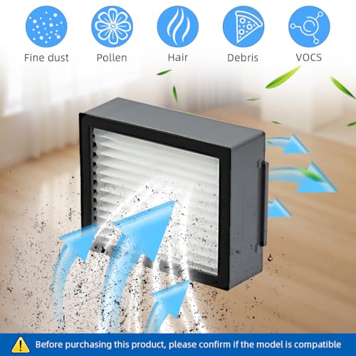 Image of HASTHIP Compatible with iRobot Roomba Replacement Filters for iRobot Roomba i & e Series, Universal Replacement Filters for i3 /i4 /i5 /i6 /i7 /i8 /E5 /E6 /E7, Pack of 4