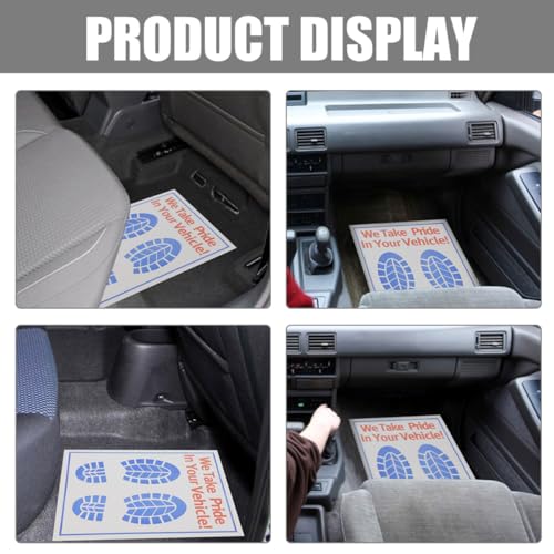 Tapis de sol en papier voiture antidérapants et légers pour préserver les moquettes
