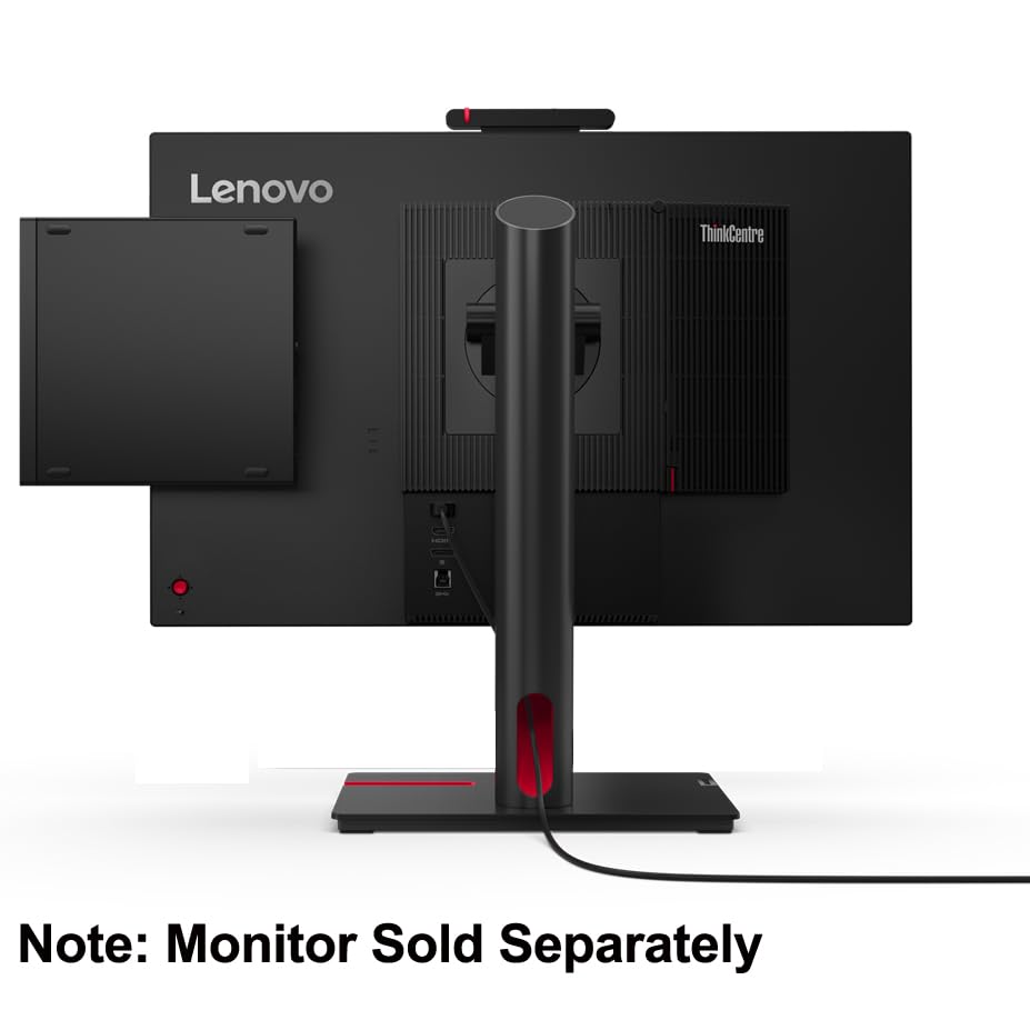 Image of Lenovo ThinkCentre M70q Gen 5 MFF Tiny Business Desktop 1L Mini PC Computer, 32GB DDR5 RAM, 1TB PCIe SSD, 14th Gen Intel 10-Core i5-14400T, WiFi 6, RJ45, Type-C, HDMI, DisplayPort, Windows 11 Pro