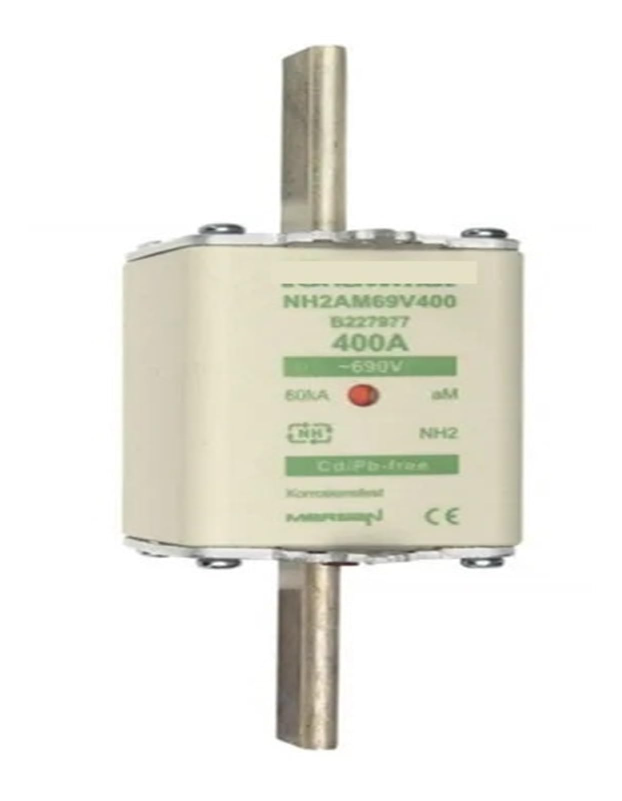 Fusible NH2AM69V80 Q227967 pour securiser un transformateur des surcharges