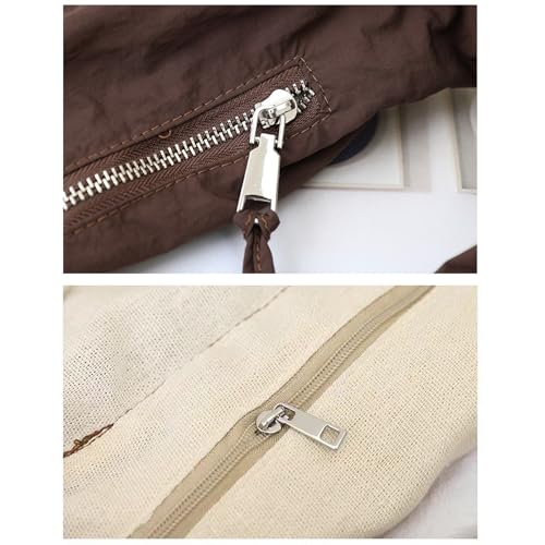 Image of Nylon Crescent Crossbody Bag for Women Men Casual Tote Handbag | Nylon