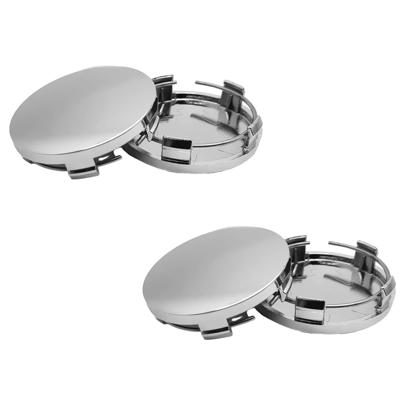 Copricerchi Coprimozzi Copricerchi Radical 13-Zoll Argento Cromo Anello - Foto 9