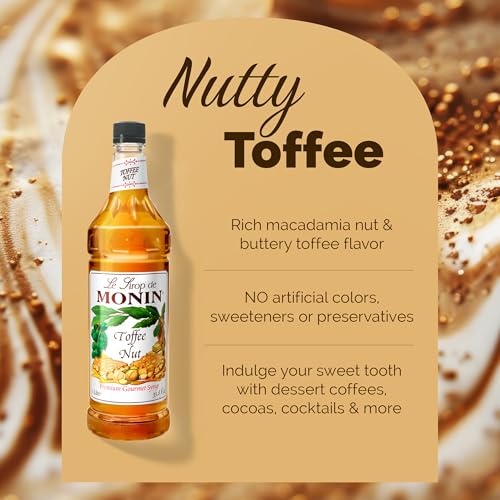 Monin Toffee Nut Syrup