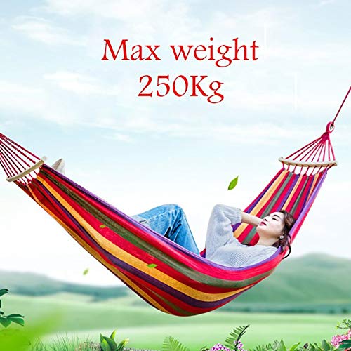 Vruta Camping, Canvas Double Swing Bed, Hanging Hammock Chair