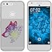 Produktbild PhoneNatic Case kompatibel mit Google Pixel XL Silikon-Hülle Floral Wolf M3-5