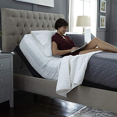 2019 Prodigy Comfort Elite Queen (Individual Lumbar & Pillow-Tilt) + 12 inch Luxury Cool Gel Memory Foam Mattress by Sven & Son & Leggett and Platt Adjustable Bed(1 Queen Power Base & 1 Mattress)