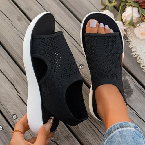 Sandalias cómodas de moda tipo gladiador con ajuste de arco anatómico para mujer 2
