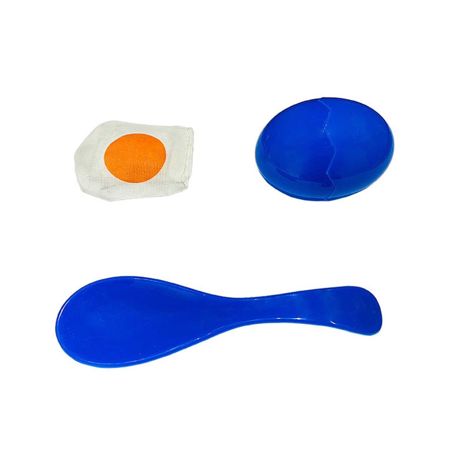 FackLOxc Easter Party Game Equipment for Kids 3+ Years Eggs Relays Race Set Parent Child Interaction Game