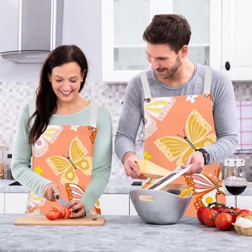 Tablier de cuisine lot de 2 pour restaurant et nettoyage - 6