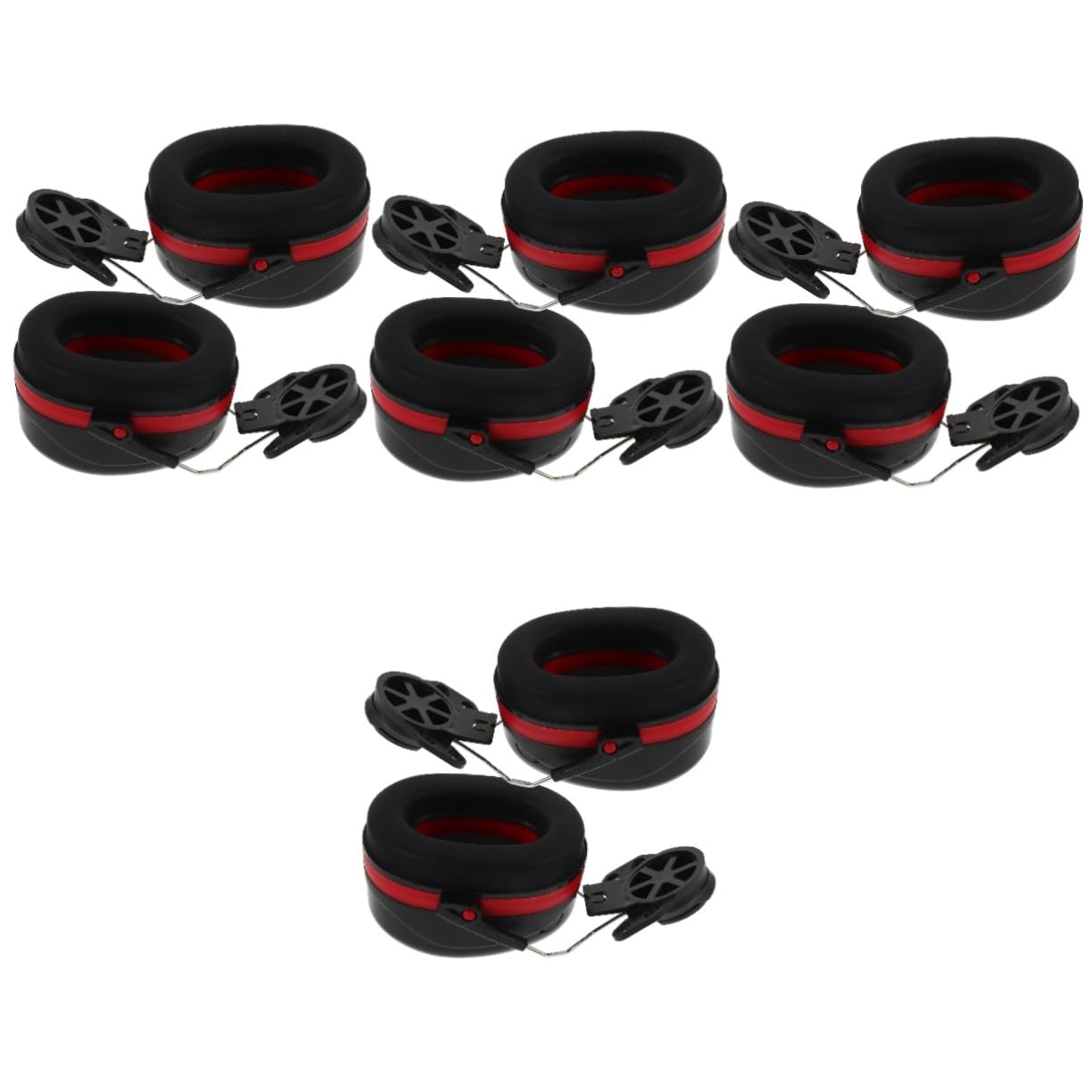 SHINEOFI 4 Pares orejeras insonorizadas manguito Muff de orejas para bebés para los ruido protector auditivo protector de orejas protección para los AbS