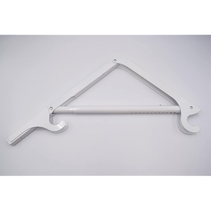 Buy Angle Surface Bracket Adjustable Rod and Shelf Bracket for Sloped