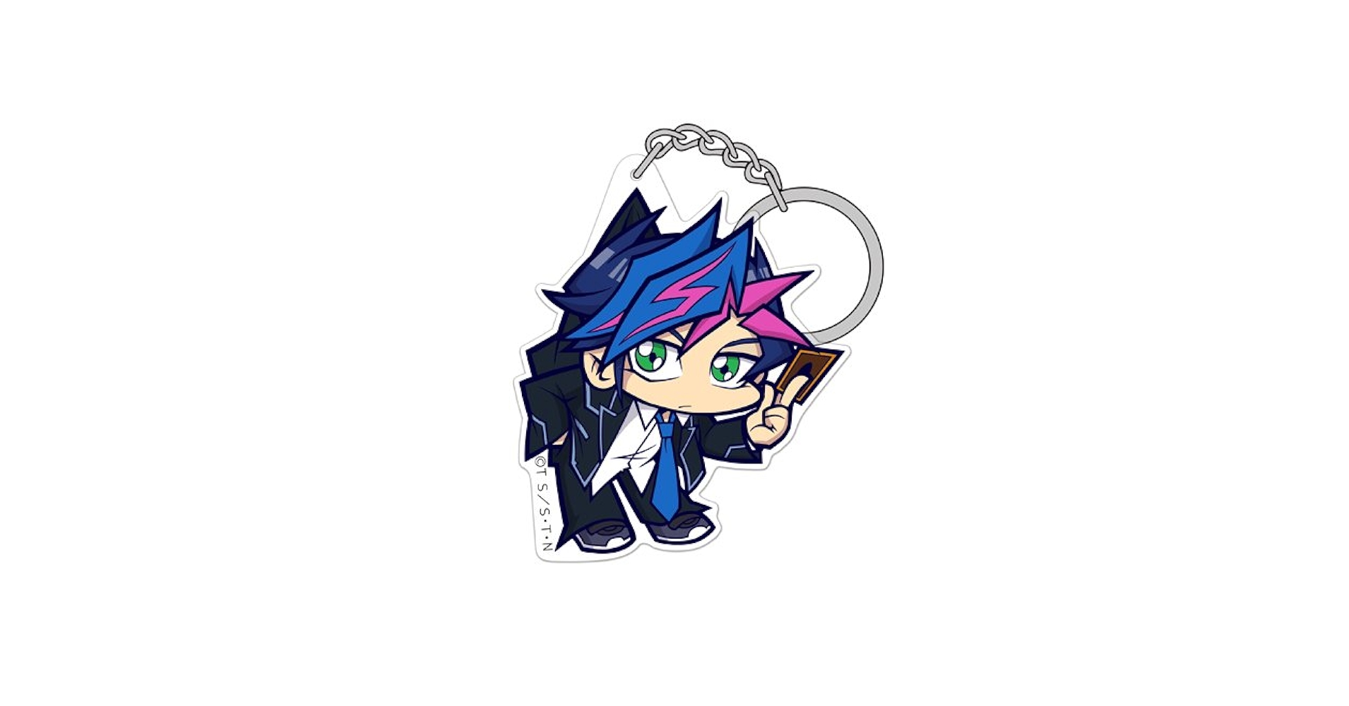 新品 遊戯王 遊戯王ヴレインズ アクキー アクリルキーホルダー＆缶バッジセット「遊☆戯☆王VRAINS」（全