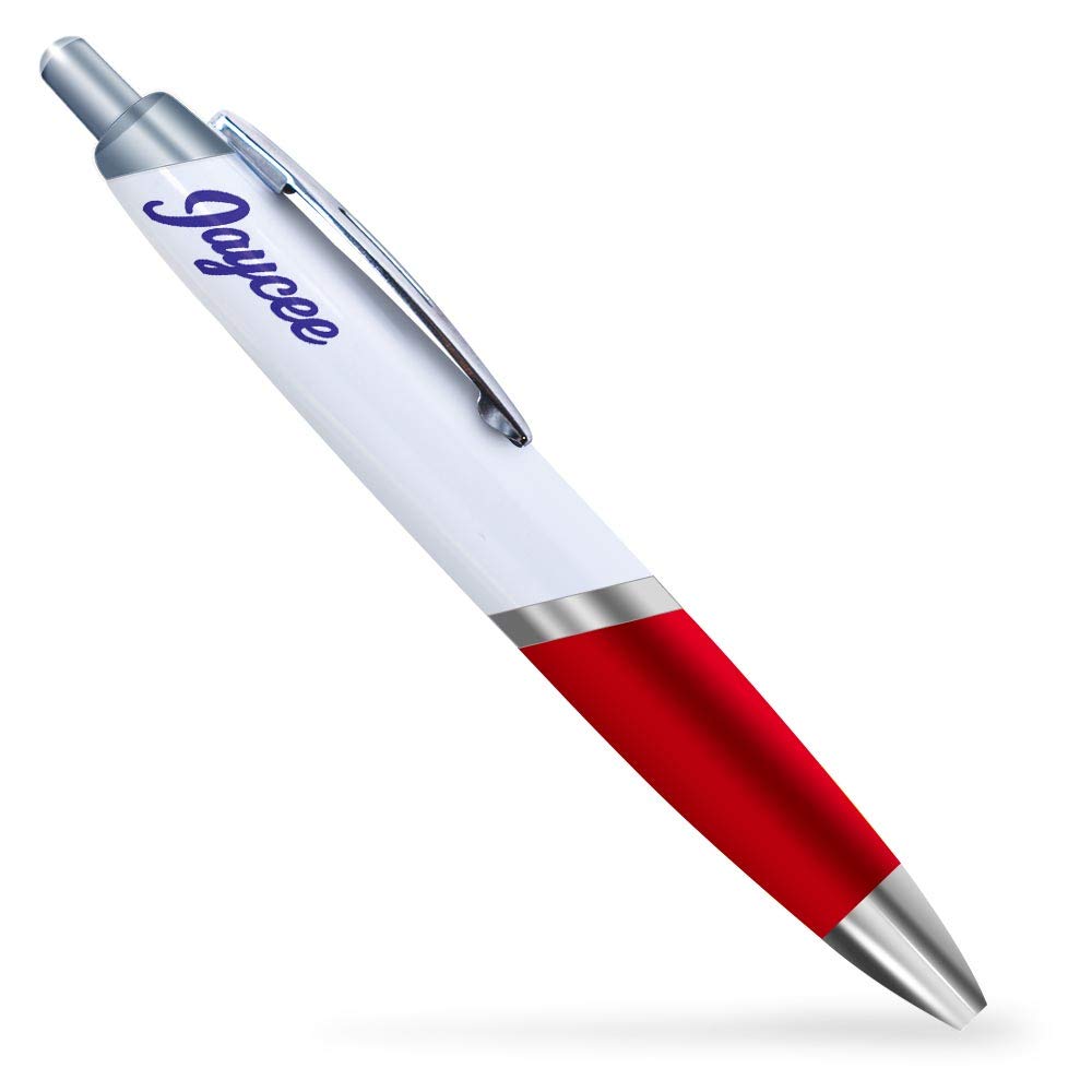 Destination Vinyl LtdName - JAYCEE - Red Ballpoint Pen Calligraphy Violet #203754