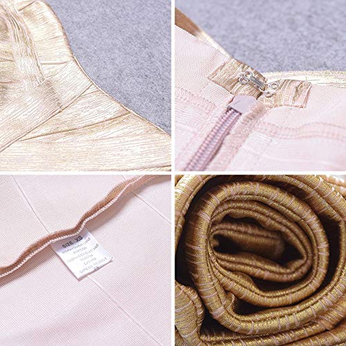 Image of Midi-Calf Solid Color Spaghetti Strap Rayon Bandage Dress
