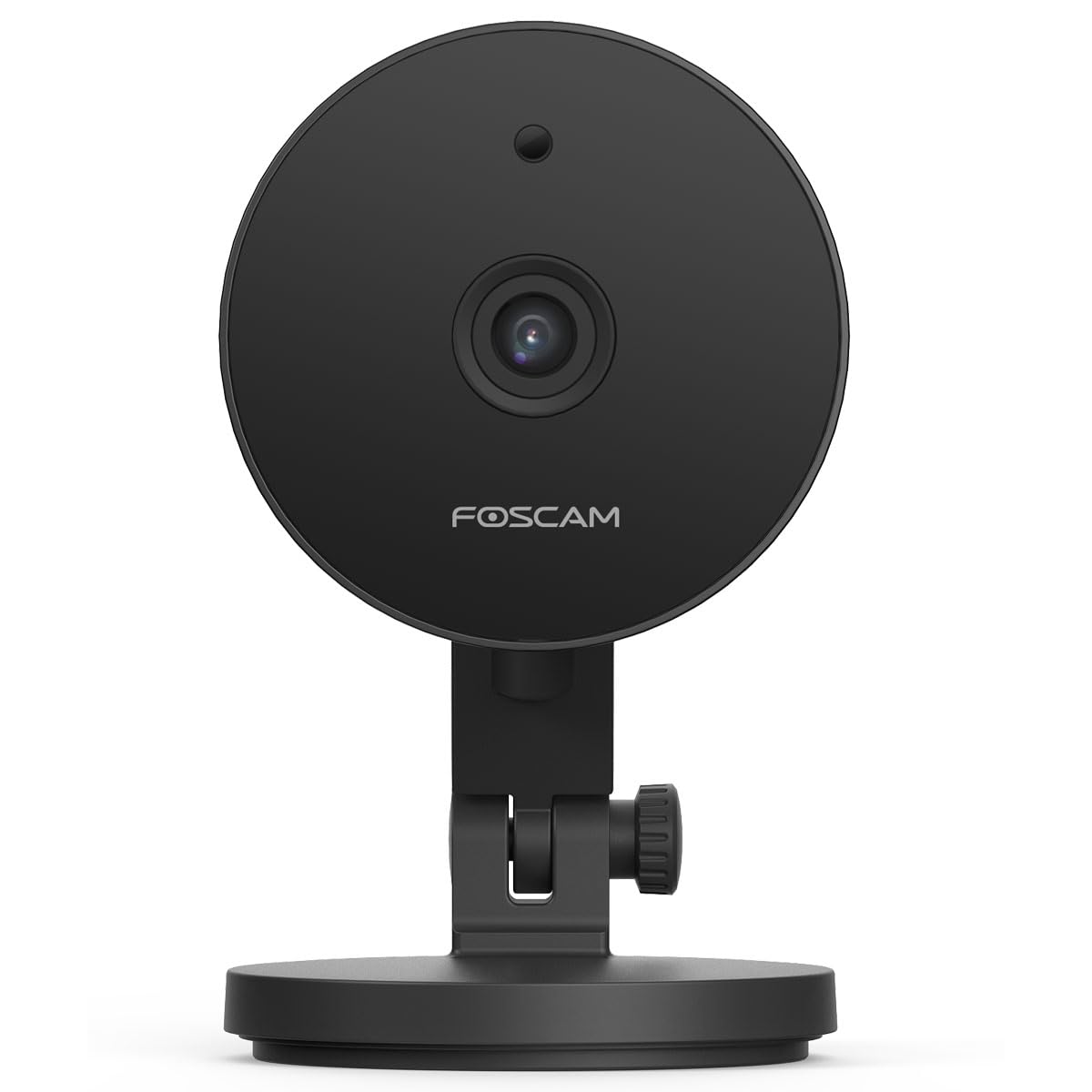 Foscam C5M 3K 5 MP dwuzakresowa kamera do monitoringu Wi-Fi z noktowizorem do 8 m, dwukierunkowe audio, wykrywanie hałasu i ruchu, kompresja wideo H.264+/H.264 (czarna)
