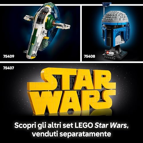 Star Wars 75417 Walker AT-ST - Set da Costruire per Adulti - Kit di Modellismo UCS da Esposizione con Minifigure e Targa Informativa - Regalo da Collezione per i Fan - Lego - Immagine 8