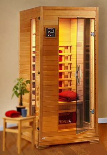 Amazon.com : LuxExclusive 1 person Infrared Sauna with