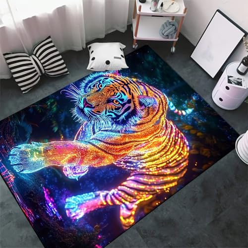 Tapis anti-fatigue poils courts pour une décoration de salon moderne - 5