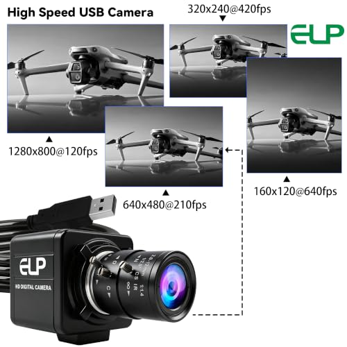ELP 640FPS Monochrome Global Shutter Camera