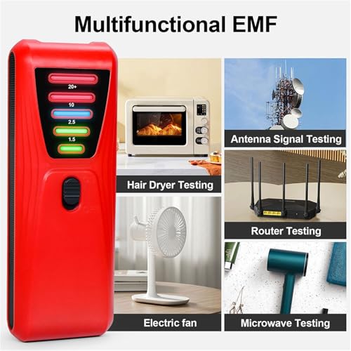 Medidor EMF digital detector electromagnético portátil miniatura 3