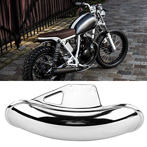 Image of Folding Front Mud Guard Motorcycle Front Mud Flap Guard Fairing Mudguard Cover for GN125 GN250(Plating)