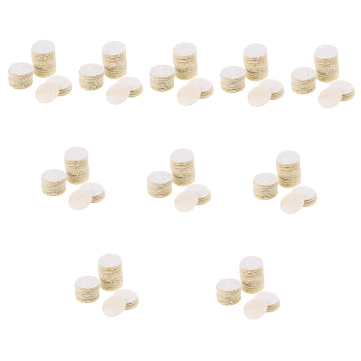 500 Piezas Almohadillas Desmaquillantes Para Ojos Almohadillas Limpiadoras De Cara Almohadillas De Lavado Para El Cuidado De La Piel Depurador De Cara Esponja Perder Lavado De Cara