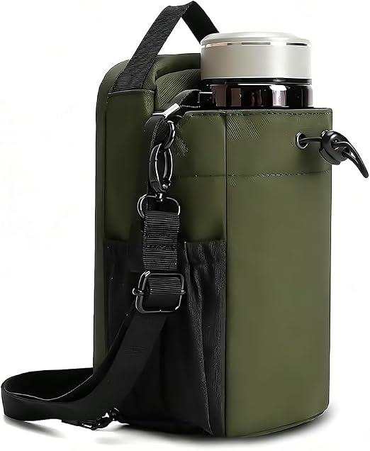 Sac De Sport Magnétique Compact – Porte-gourde Aimanté Imperméable, Sangle Réglable, Pour Gym/vélo/voyage