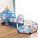 Tente de Jeu pour Enfants, Tunnel pour bébé et Piscine à balles Tente Pop-up pour Enfants Convient pour Une Utilisation intérieure et extérieure pour Les garçons et Les Filles(Fusée Spatiale)