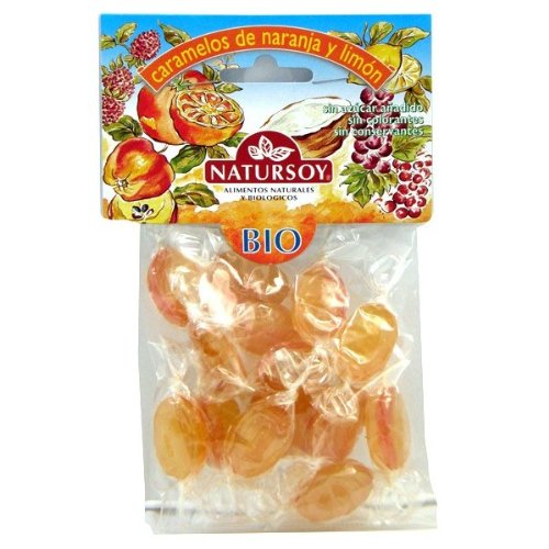 Ijsalut - Caram. Naranja Limon Bio Natursoy 75 Gr
