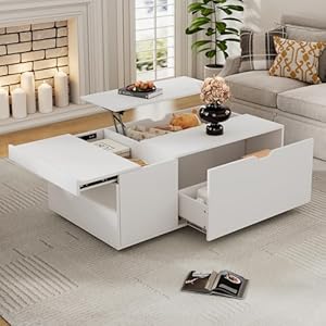 SUKY Moderner Lift-up Couchtisch 120 * 65