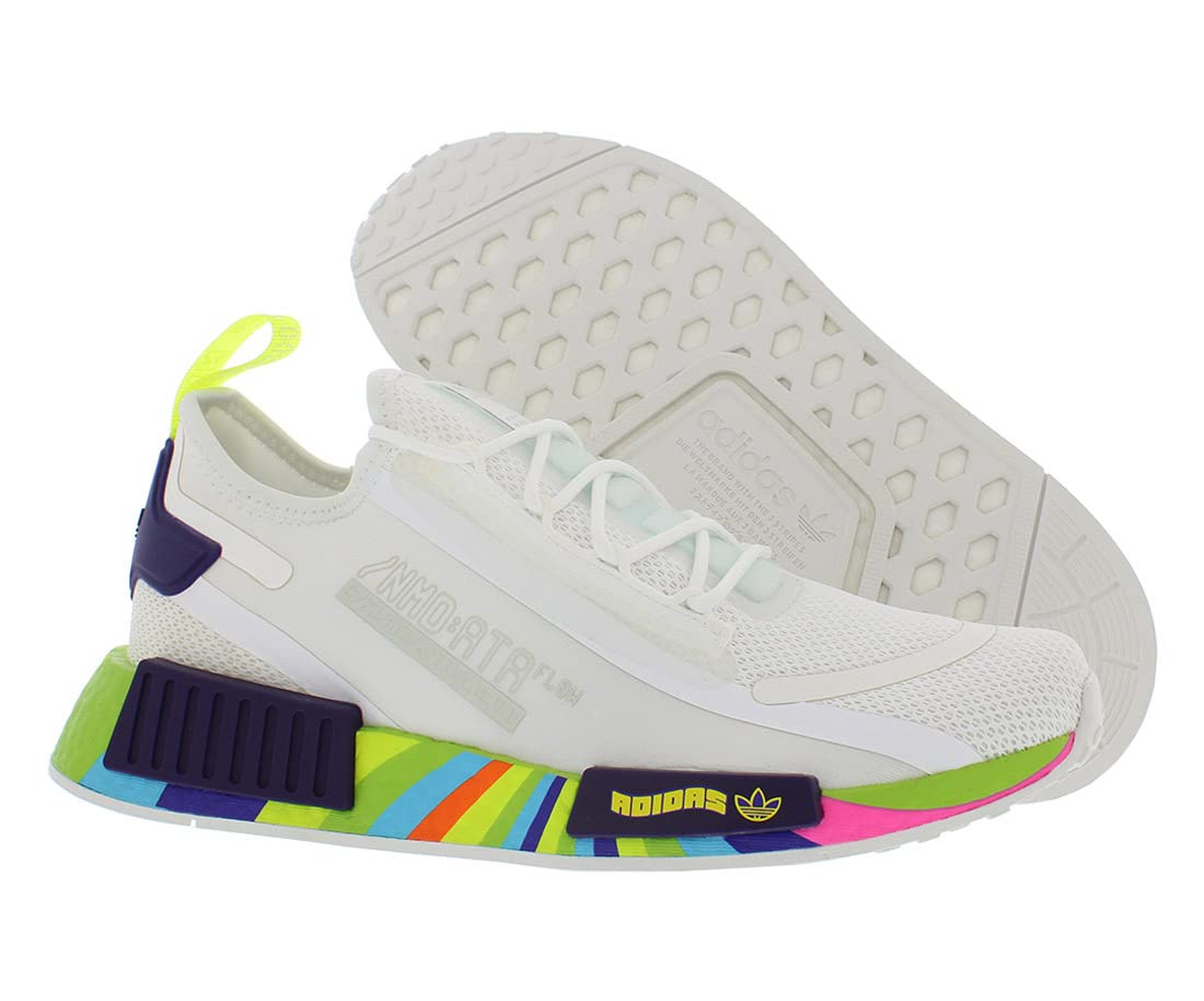 adidas NMD_R1 Spectoo Mens Shoes Size 10, Color: White/Multi